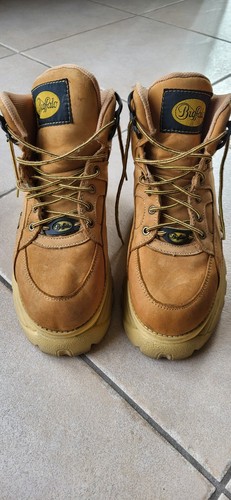 Buffalo Plateau Boots aus 90er Jahren, Gr. 41, gut erhalten, Farbe cognac - Bild 13 von 13