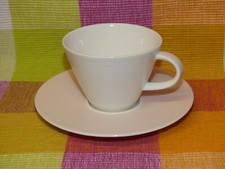 V&B VILLEROY & BOCH - CAFFE CLUB UNI PEARL - Kaffeetasse Tasse + Unterteller
