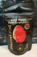 Discusfood Beef Heart Soft Granulat 80G - Premium Diskus Granulat Diskusfische