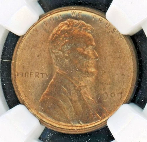 1909 VDB LINCOLN CENT NGC MS 64 RED #85287