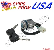 Ignition Key Switch ATV Quad Dirt Bike Go Kart 4 Wire Male Plug Chinese