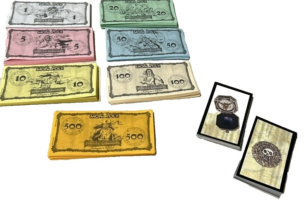 Hasbro Pirates of the Caribbean Board Game Pieces & Parts