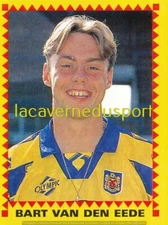 006 BART VAN DEN EEDE REVELATIE STICKER PANINI FOOTBALL BELGIQUE 1997 1998