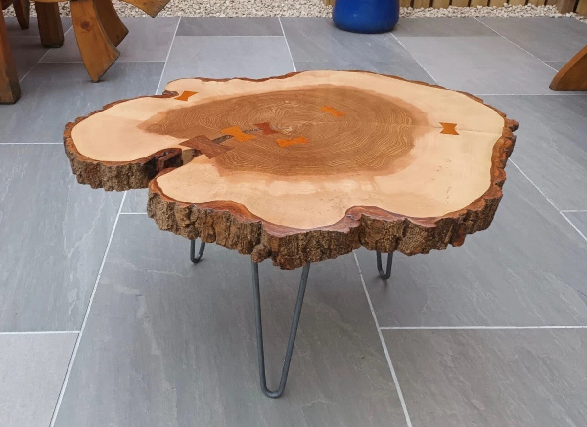 Tree slice 2024 end table