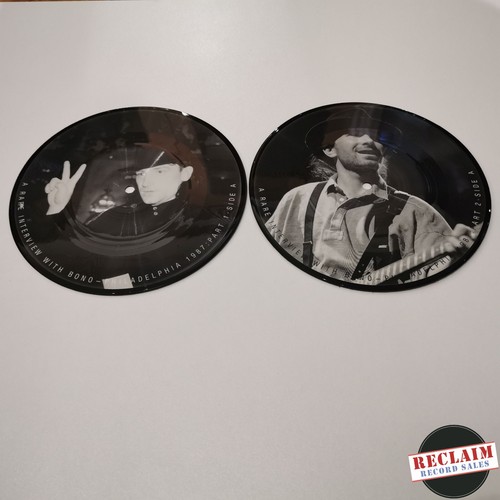 u2 interview picture disc collection 7" 4 x picture disc vinyl record VG - Picture 3 of 7