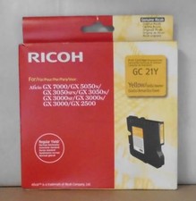 Original Ricoh GC 21Y Druckpatrone yellow GX 7000 5050N 3050SFN 3050N 3000 2500 