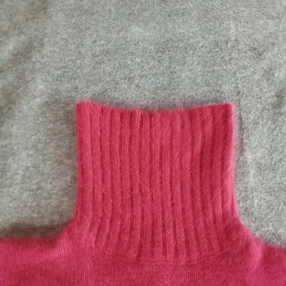 Suéter De Colección Para Mujer Grande Rojo Manga Larga Tejido Acogedor Salón Diario Route 66 Foto 3 de 4