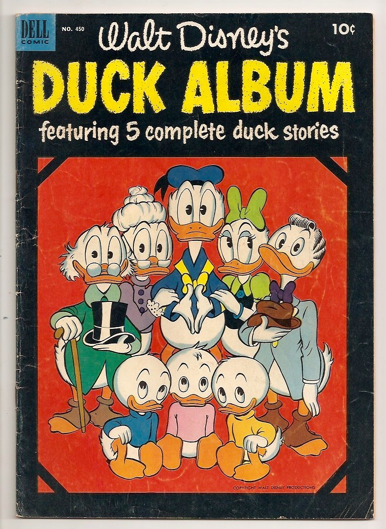 ファットダック D382 Duck Album 450 (4C) Walt Disney Golden Age Comic Book | eBay