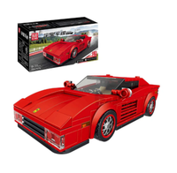 Mould King 27012S Speed Champion Testarossa 316 Teile Sportwagen Auto Neu Ovp