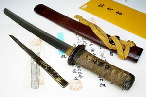 NBTHK Attested: Japanese Samurai TANTO Dagger 震鱗子克一 Sword Antique Katana Nihonto