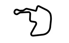 Brainerd Int’l Raceway Track Road Course Race Outline Motorcycle Vinyl Decal