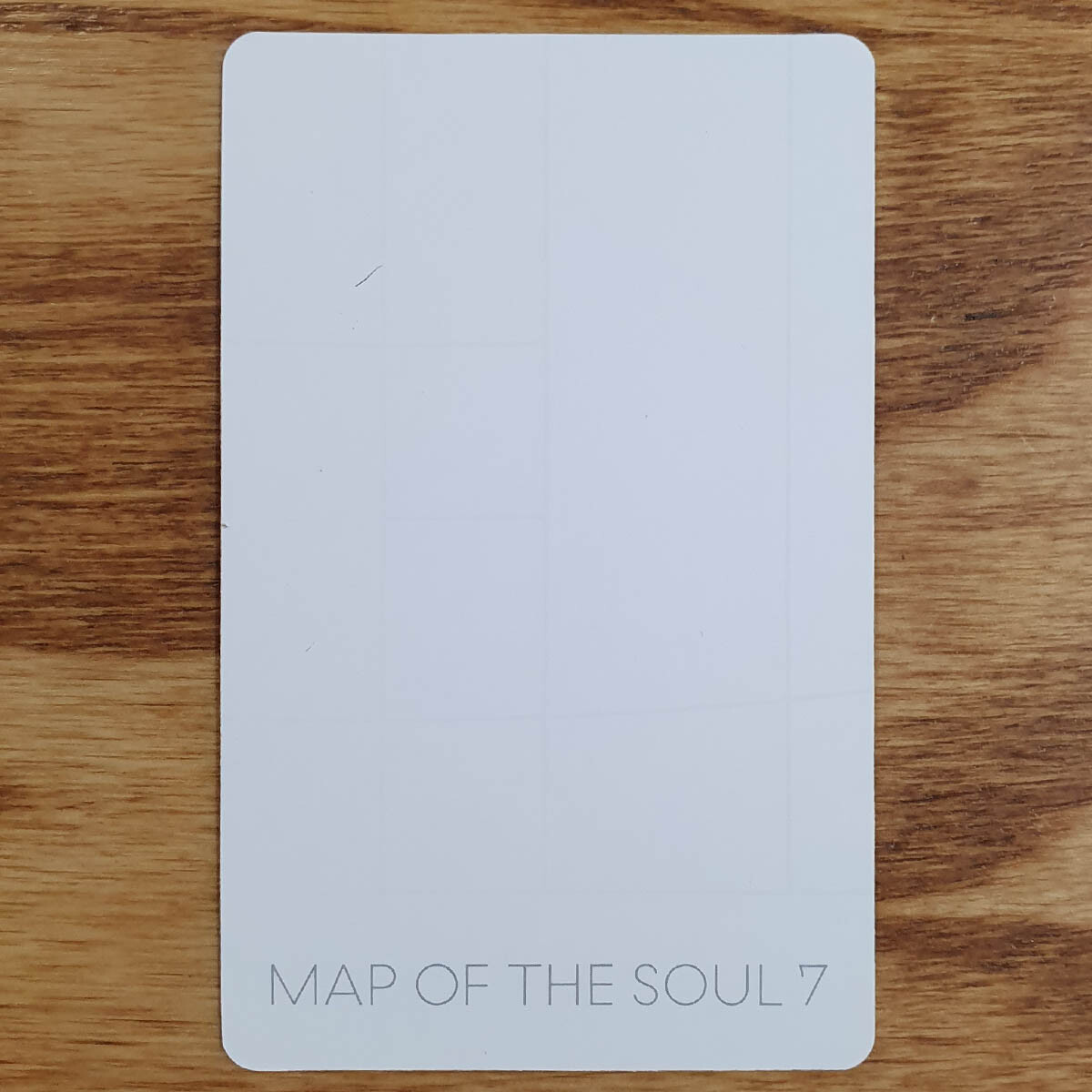 Jimin Official Photocard BTS Map Of The Soul : 7 Version 4 Genuine