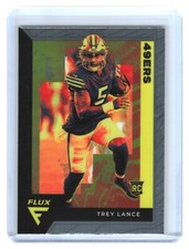 2021 Panini Chronicles Flux Football Trey Lance #FX-4 RC Rookie