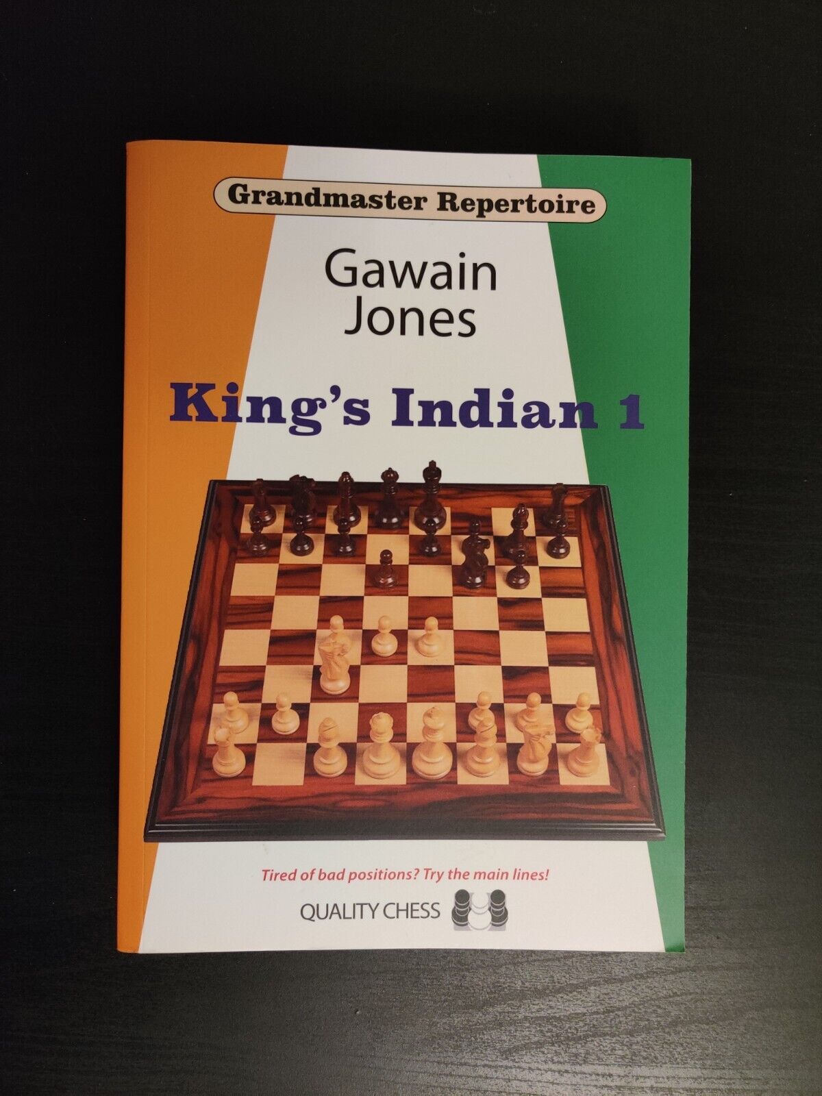 King's Indian 1 by Gawain Jones, Opening chess book by Quality Chess