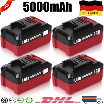 Für Einhell 18Volt POWER X-CHANGE Stück 5000mAh Akku Lithium Ersatzakku PXC Neu