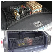 Rear Trunk Envelope Style Organizer Mesh Cargo Net for Cadillac SRX 2010 - 2016
