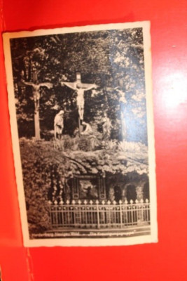 Postkarte Ansichtskarte Hardenberg Neviges  Kreuzigungsgruppe MOhr Kuntkartenver