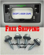 For 09-11 HONDA CIVIC SEDAN 2009-2011 FRONT BUMPER LICENSE PLATE HOLDER BRACKET