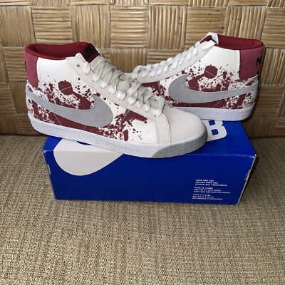 Nike Blazer SB sz 11 2009 release Blood Splatter Dexter Dracula !!!NIB!!!