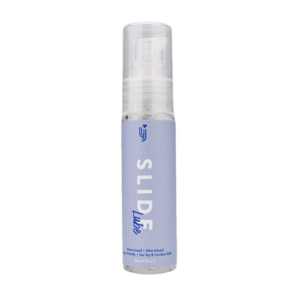 Loving Joy Unisex Clear Slide Aloe Infused Water-Based Lubricant In | Size: 30Ml - Image 2