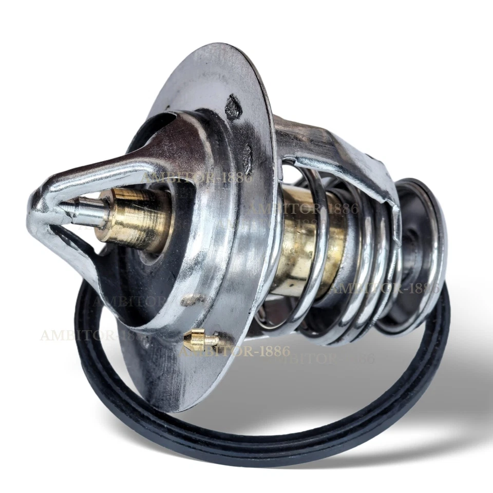 Nuevo conjunto de termostato de refrigerante de motor OEM 19301-P8E-A10 apto para 91-17 Honda Acura Foto 2 de 4