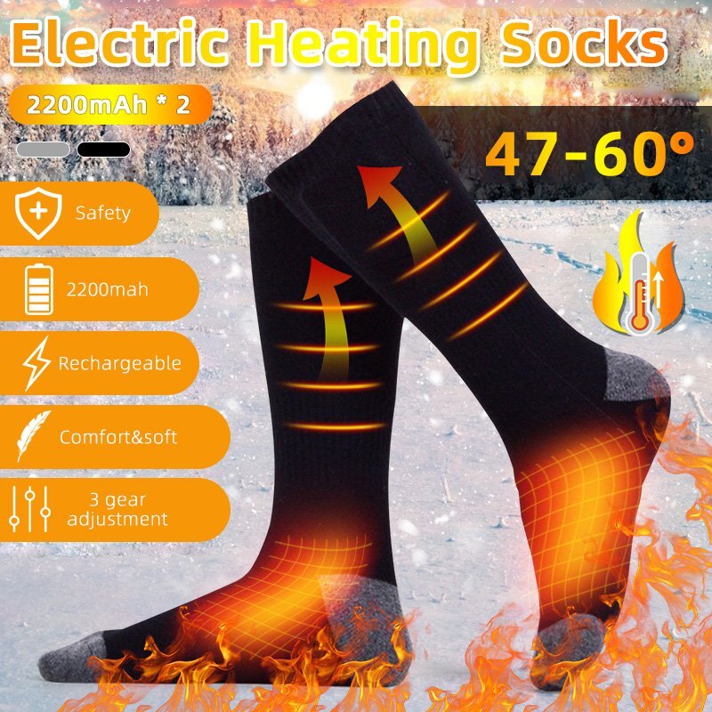Top Rated Heated Socks Size Chart Heated Socks With Rechargeable