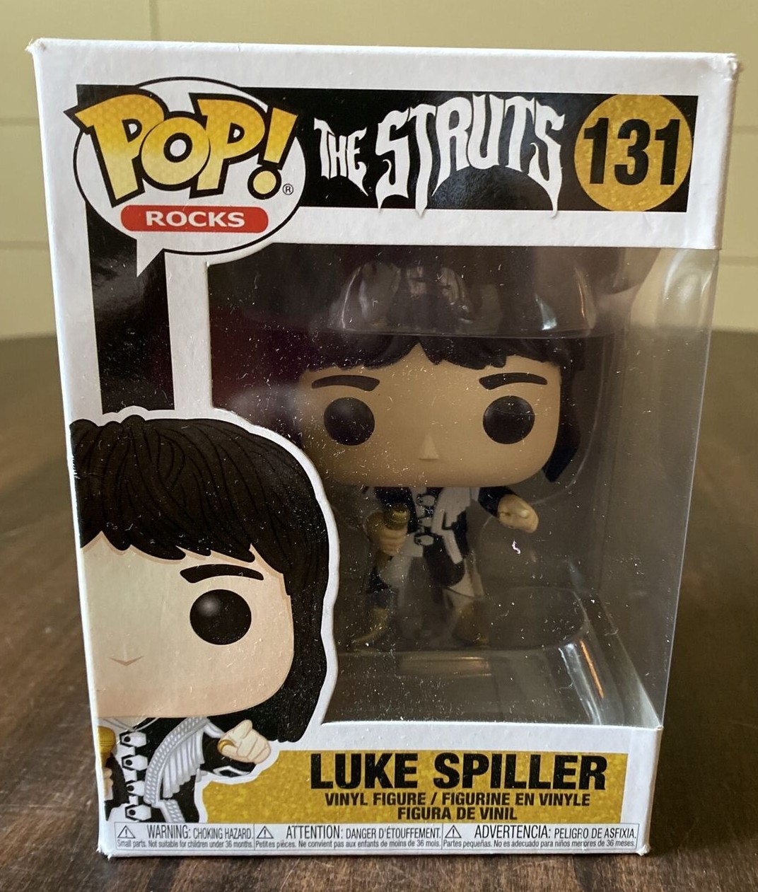 Sale Funko Pop! Rocks: The Struts - Luke Spiller Vinyl Figure New