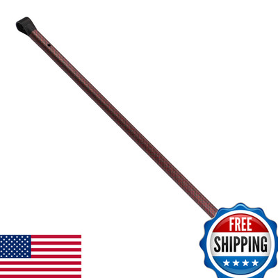 Detect-Ed Red Belly Ls Carbon Fiber Lower Shaft For Minelab Equinox Detector