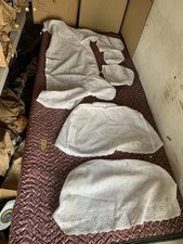 Toyota Crown Royal Genuine Lace Seat Covers Half Set White 08220-52840 Jdm Oem Toyota Crown Royal Genuine Lace Seat Covers Half Set White 08220-52840 Jdm Oem