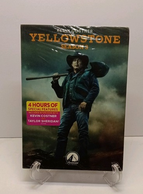 #ad #ad Paramount Network Yellowstone Season 3 DVD Kevin Costner Widescreen $13.88
