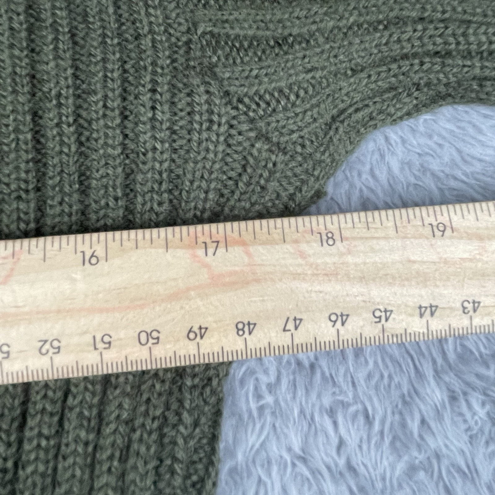  DSCP Valor Collection Sweater Mens Sz 42 Green  100% Wool US Military