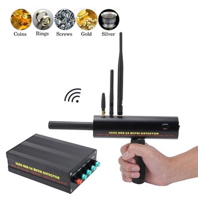 Metal Detector High Accuracy 3 Antennas 1000m Range 20m Detecting Depth Pro SPKG