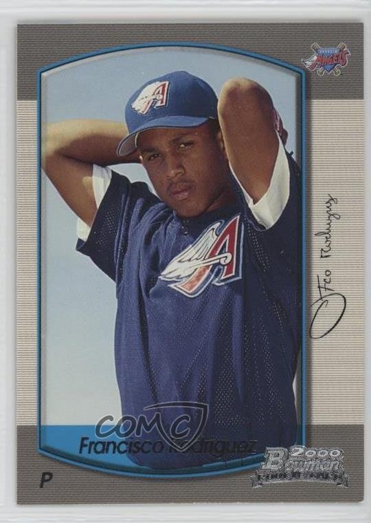 2000 Bowman Francisco Rodriguez #321 Rookie RC 03j5