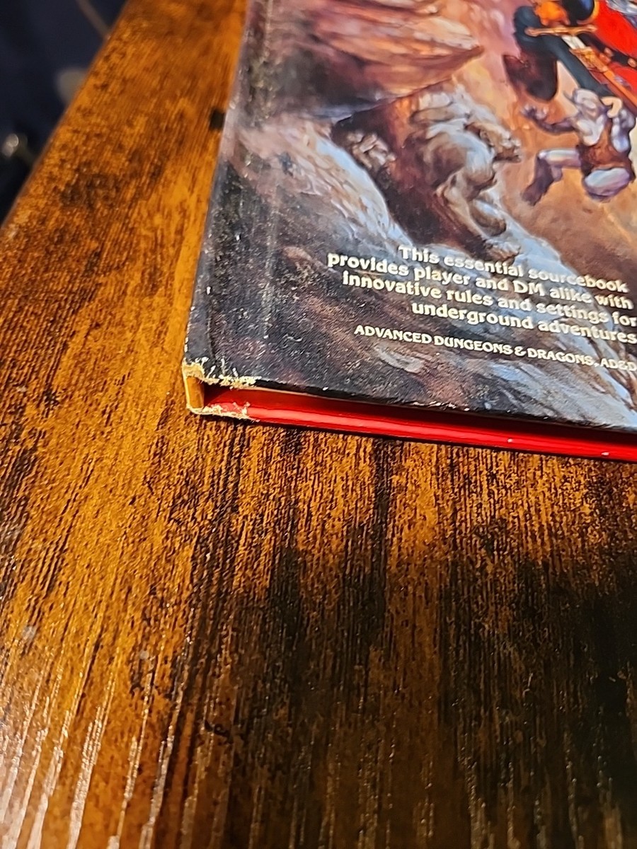 AD&D Dungeoneer's Survival Guide (1986) 1st Edition TSR VG for