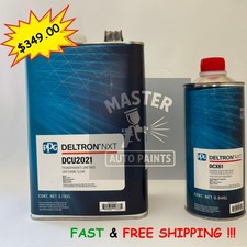 Ppg Clearcoat Deltron 1 Gallon Dcu2021 1 Qt Dcx61 Free Shipping 1 Kit.