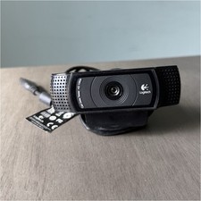 Logitech HD Pro USB Computer Webcam Black Bui...