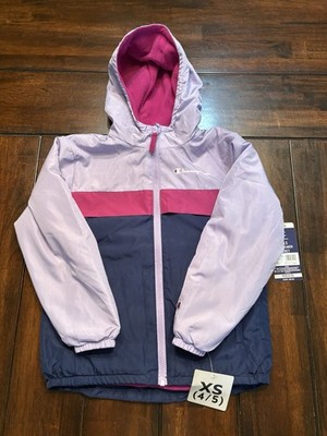 New Champion Kids' Pink and Navy Winter Jacket Size XS 4/5. NWT