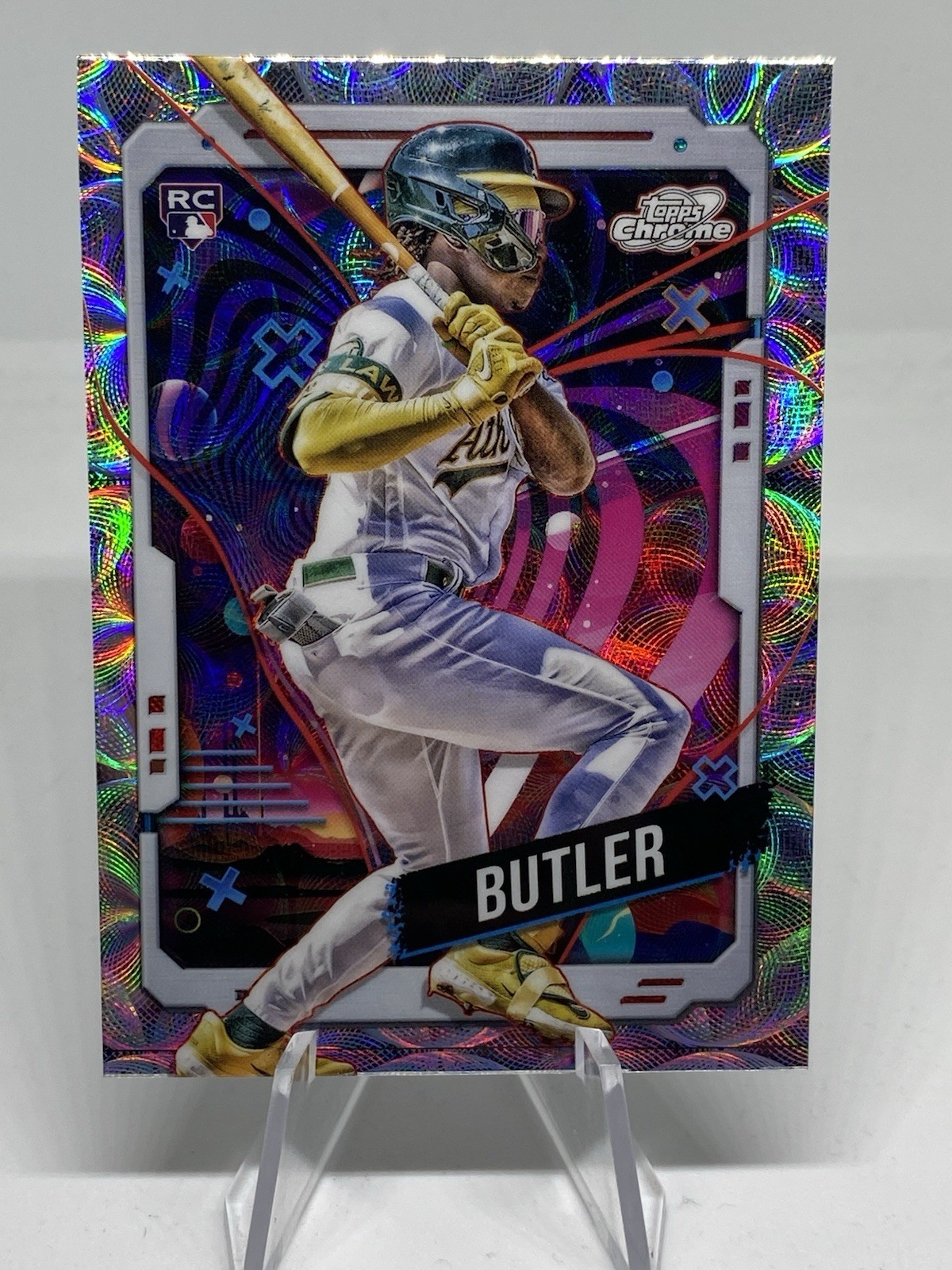 2024 Topps Cosmic Chrome - Lawrence Butler #22 Nucleus Refractor (RC)