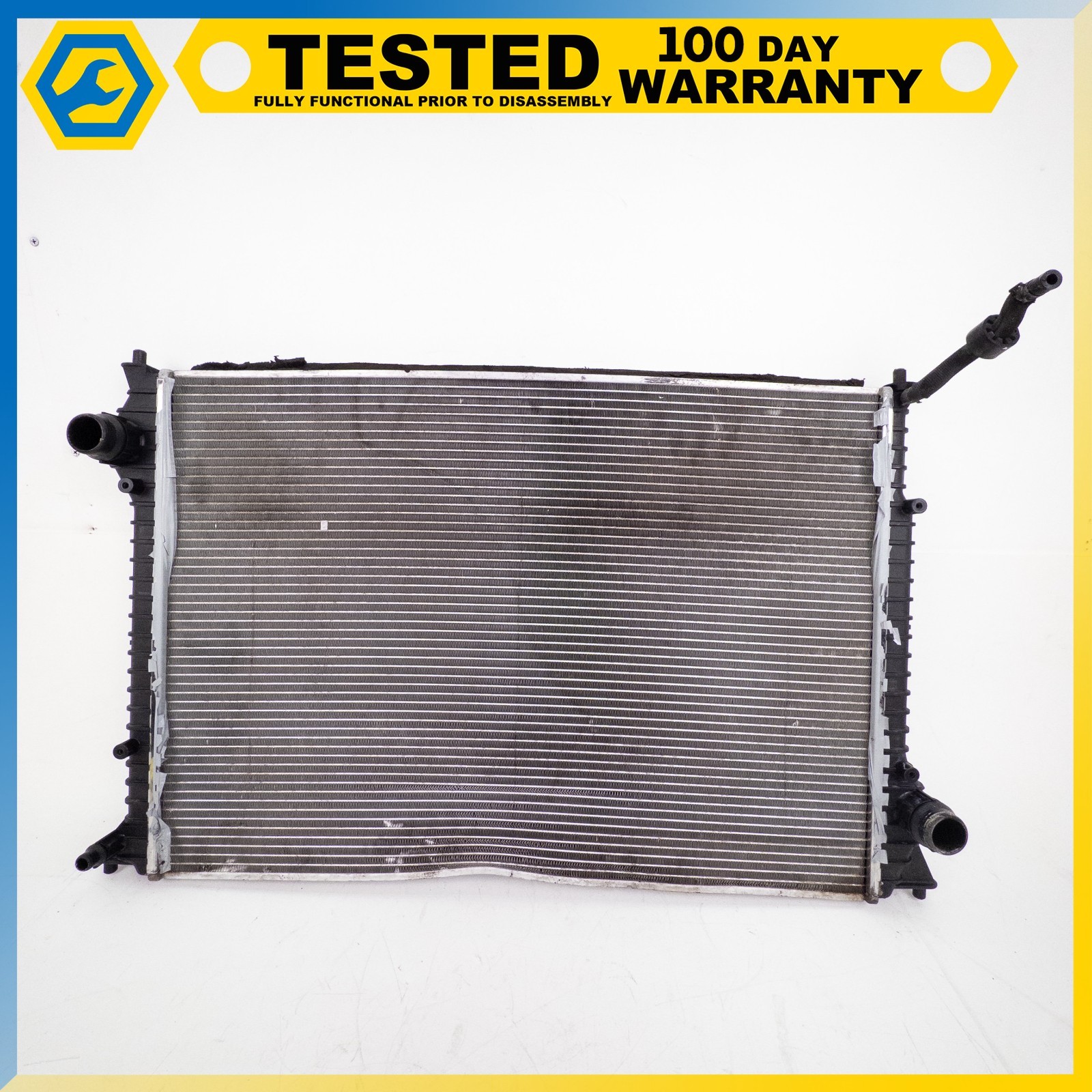 03-13 BENTLEY CONTINENTAL GT FLYING SPUR ENGINE COOLING RADIATOR AC CONDENSER OE