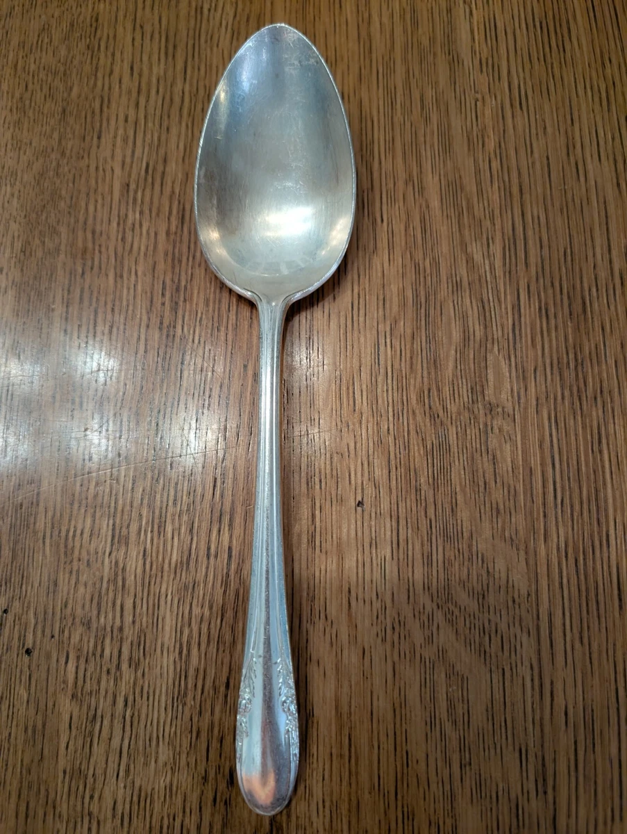 Alvin Antique US Silver-Plated Flatware Serving Spoons for sale | eBay