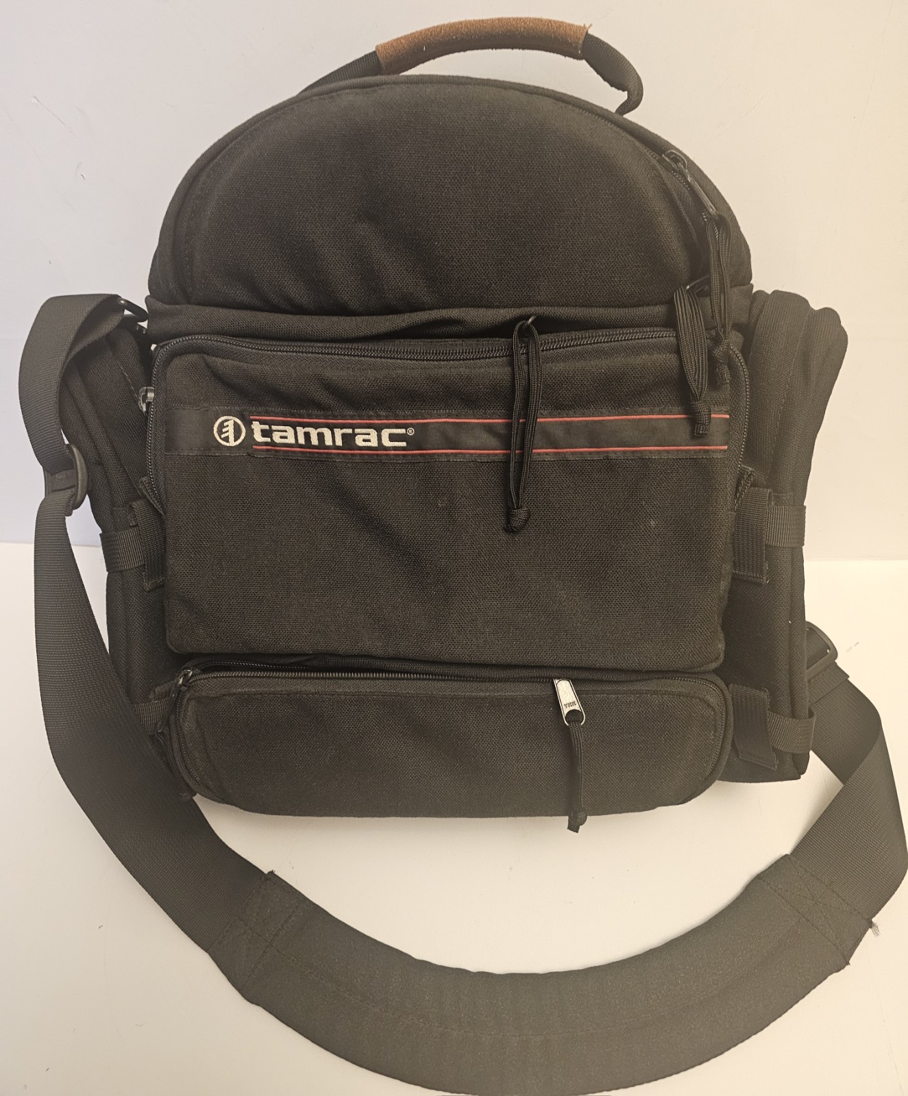 Bolsa para cámara Tamrac 757 vintage 1986 pilares de espuma compartimentos adicionales