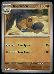 Hippowdon 053/131 Prismatic Evolutions Reverse Holo