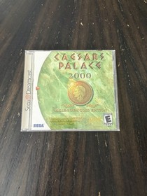Sega Dreamcast Game Caesars Palace 2000 CIB Complete In Box