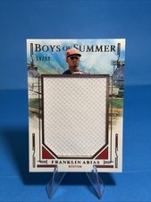 2025 Panini Boys of Summer - Jumbo Prospect Materials Franklin Arias #JPM-7 /99