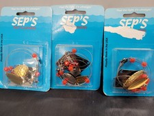 Sep's Pro Flasher Ultra Light Trolling Blade Fishing Lures X 3