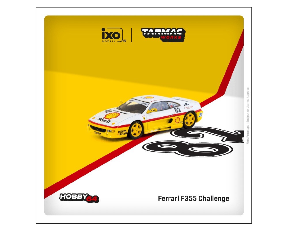 Tarmac Works Ferrari F355 Challenge 1999 D. Peter Andersen #82