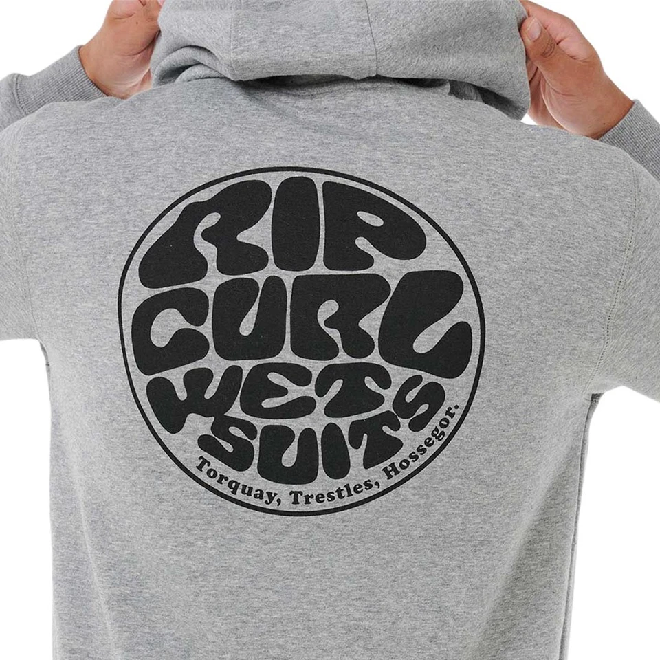 Sudadera Con Capucha Rip Curl Wetsuit Icon - Gris Marle - Imagen 4 de 4