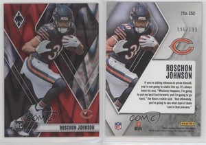 2023 Panini Phoenix Rookies Red Seismic /199 Roschon Johnson #132