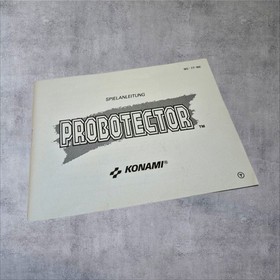 PROBOTECTOR - Nintendo NES OVP CIB / PAL B Konami / NES-77-NOE mit Anleitung
