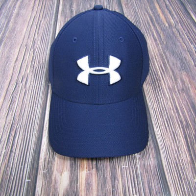 Under Armour NWT Mens Hat Blitzing 3.0 Medium/Large Blue Fitted Golf Athletic